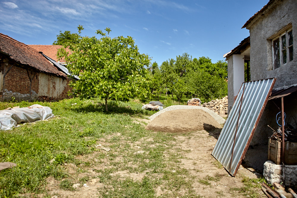 Kies und Sand wurden geliefert Kies und Sand wurden geliefert