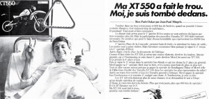 1982 - Mingels Dakar XT550