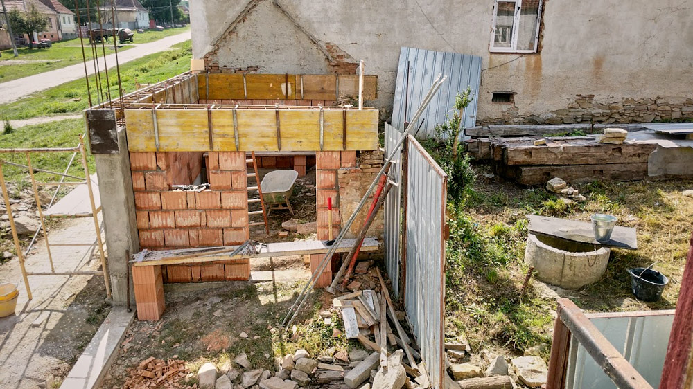 Fertig zum Betonieren Fertig zum Betonieren