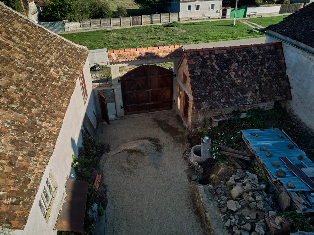 Blick aufs Grundstück Blick aufs Grundstück