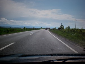 Kaiserwetter bei den Anfahrt