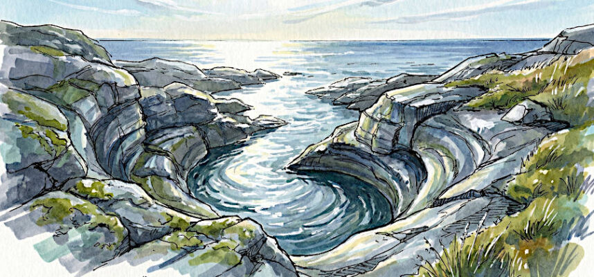 Gletschertöpfe von Sild