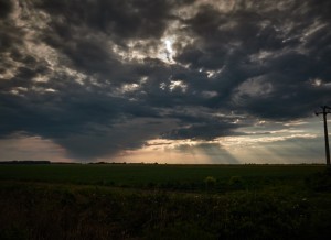 Sonnenaufgang über Niederbayern