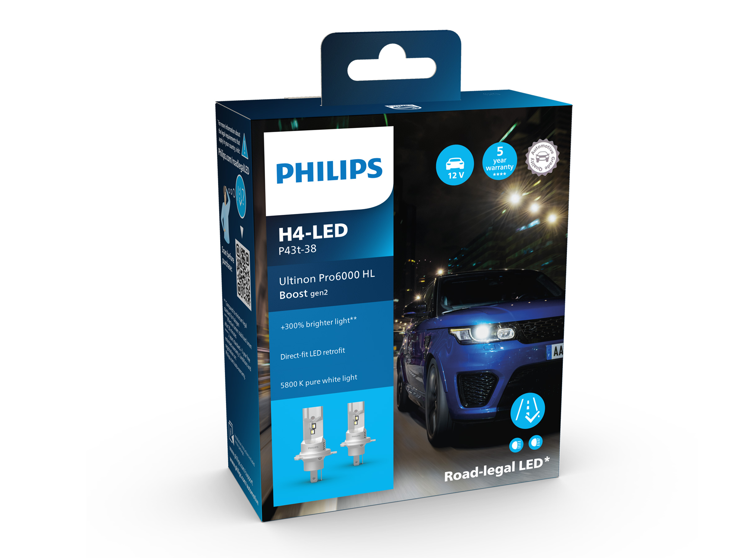 Philips-Ultinon-Pro6000-Boost-GEN2-H4-LED