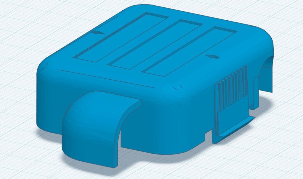 3D gedruckte Abdeckung Zentralstecker Yamaha XT550 5Y1-82599-00